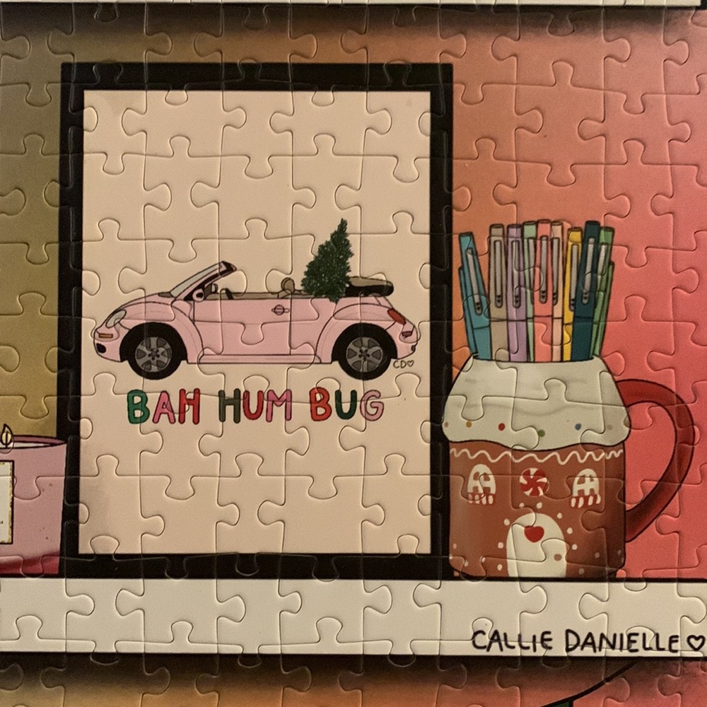Puzzle by Callie Danielle. 500 pieces. Merry Christmas - Picture 6 of 9